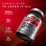 Muscletech Nitro-Tech Elite tejsavó fehérje izolátum 998g