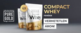 Pure Gold Compact Whey Protein fehérjepor 1000 g (Puregold)