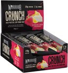   Warrior Crunch Protein Bar fehérje szelet 64g Málnás-Citromos Sajttorta íz