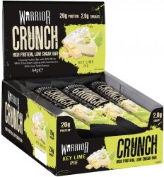 Warrior Crunch Protein Bar fehérje szelet 64g Fehércsokis-Lime Pite íz